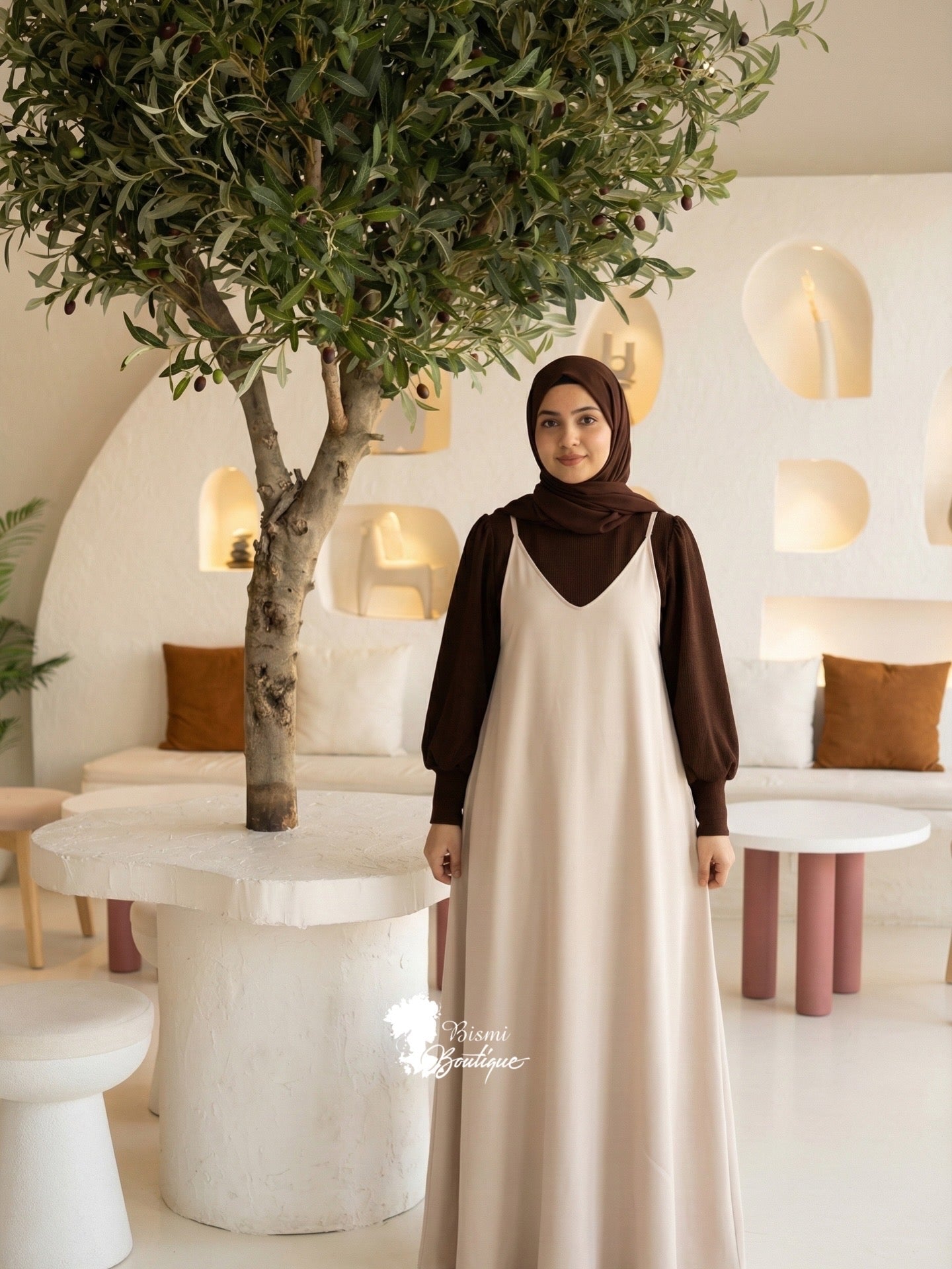 Rib inner and pinafore