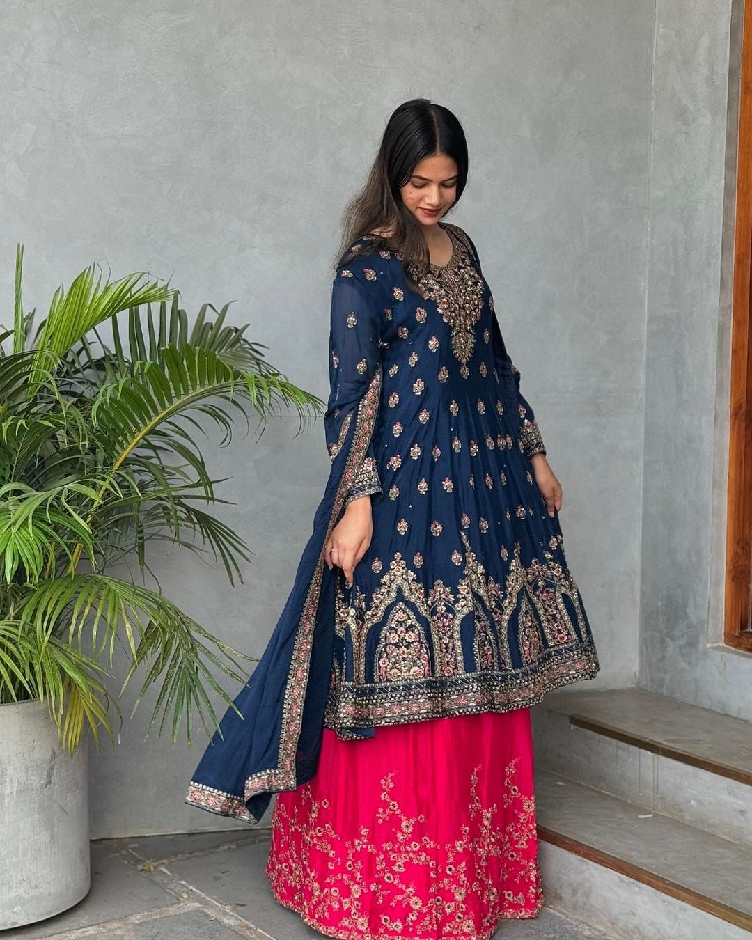 Designer party wear lahenga
