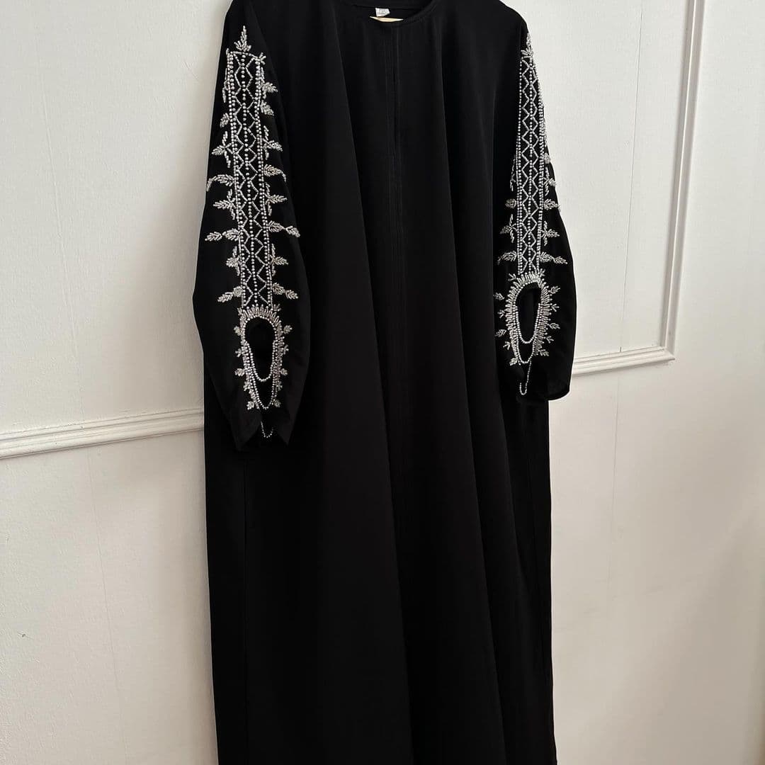 Heavy handwork abaya
