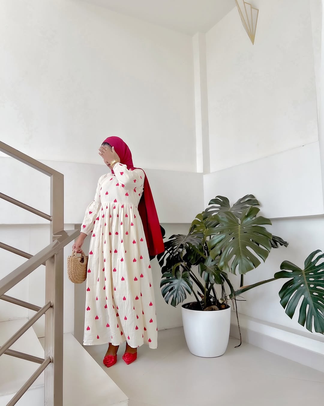 Cora cotton gown