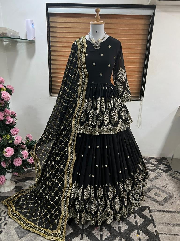 Embroidery lehenga