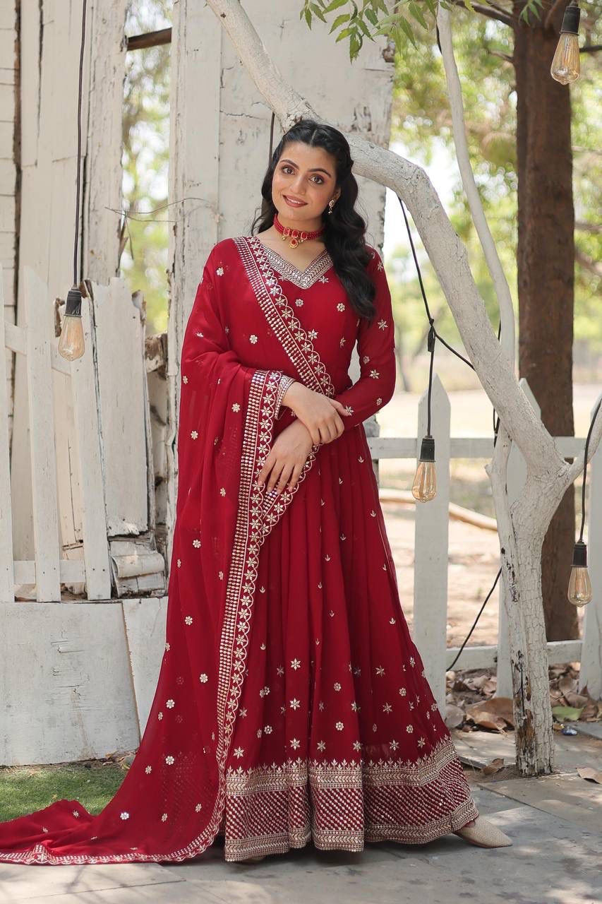 Party wear gown