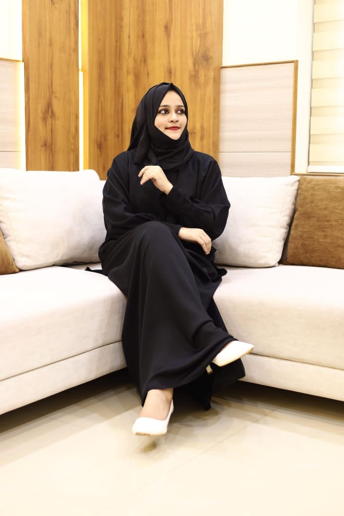 Stylish abaya and outer shirt