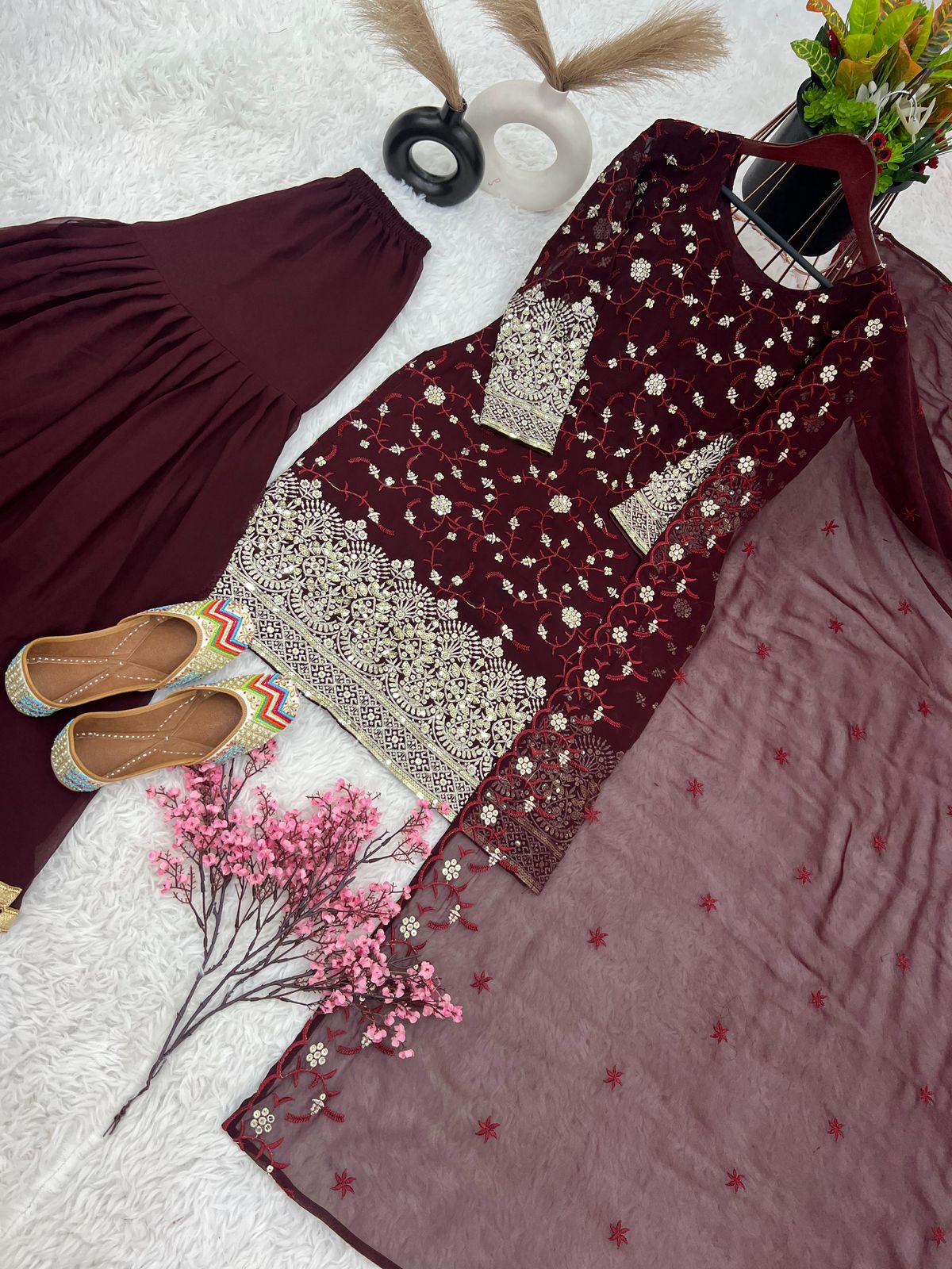 Heavy embroidery suite