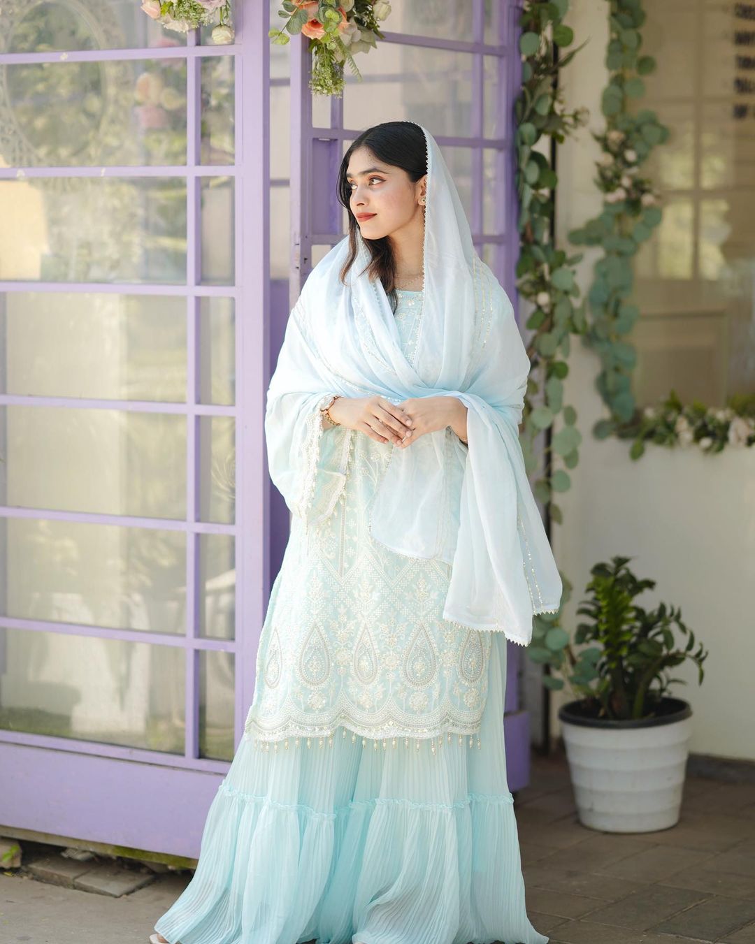 Designer sharara set