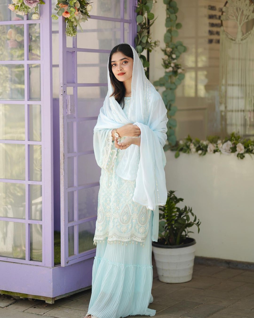 Designer sharara set