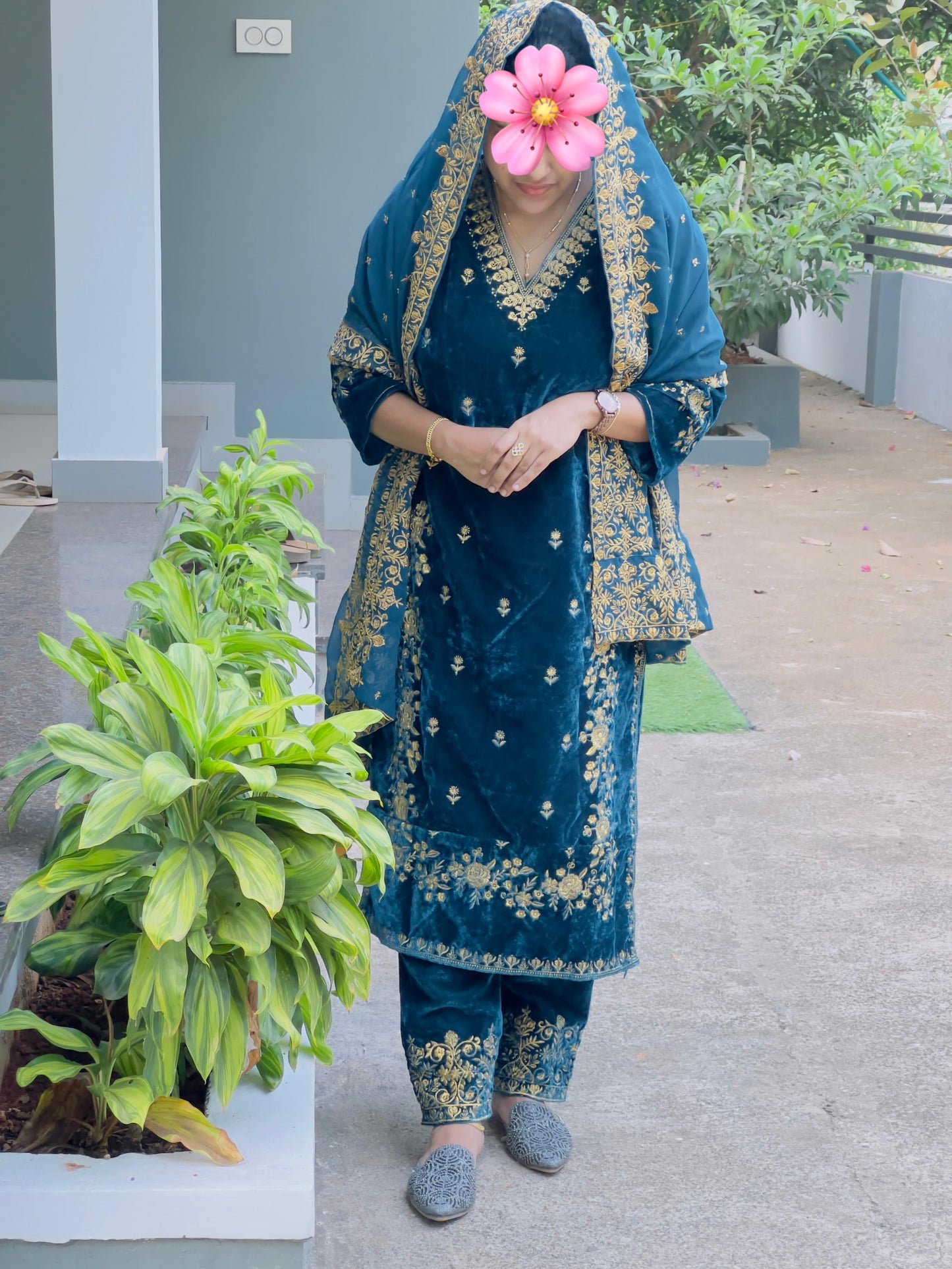 Designer velvet suite