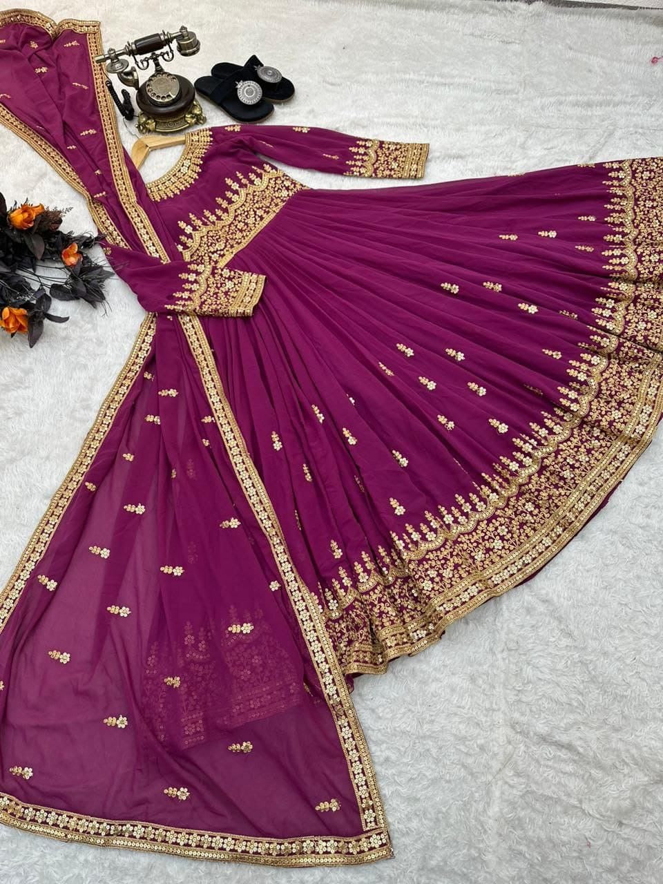 Designer gown