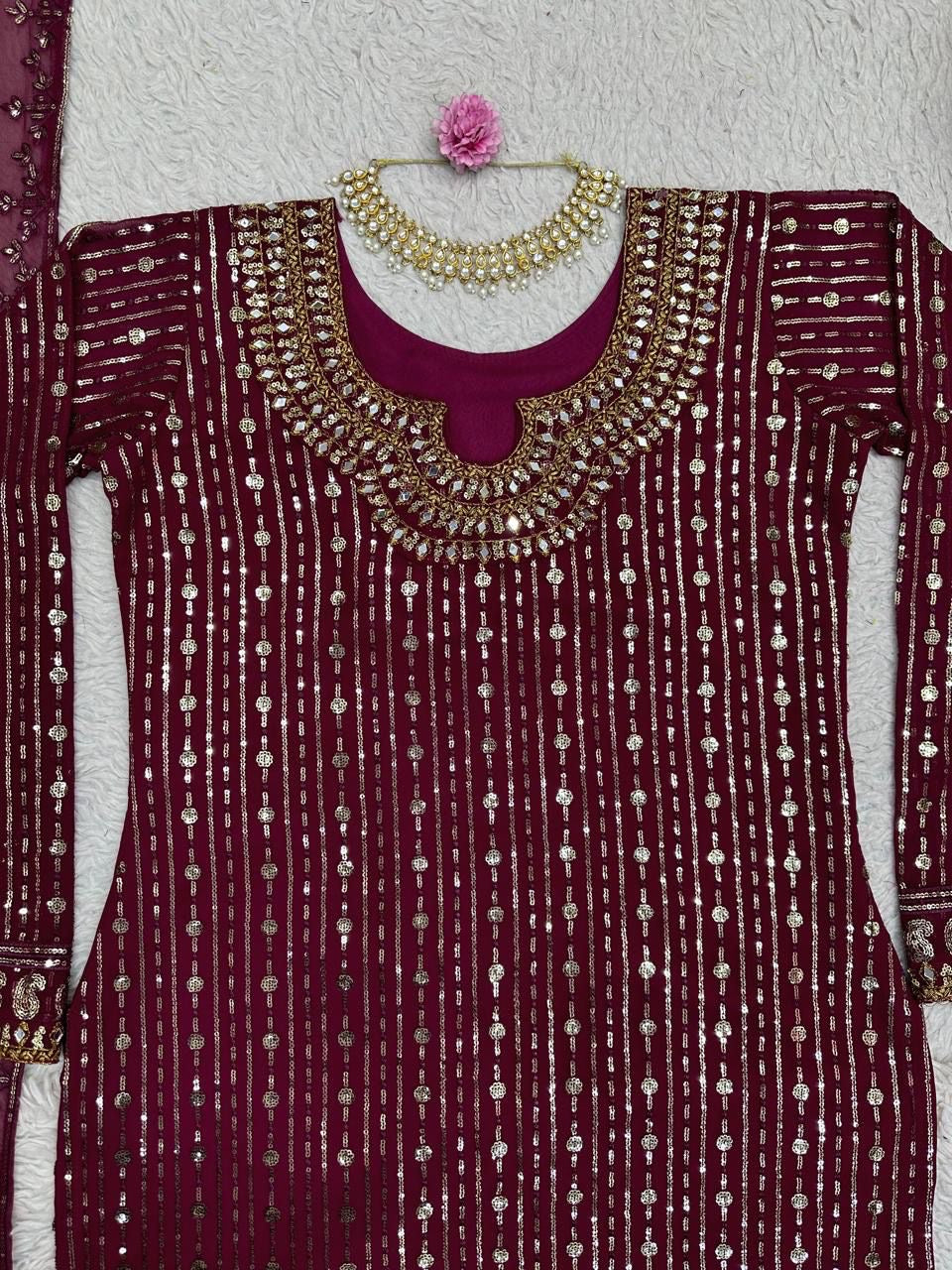 Micro mirror georgette suite