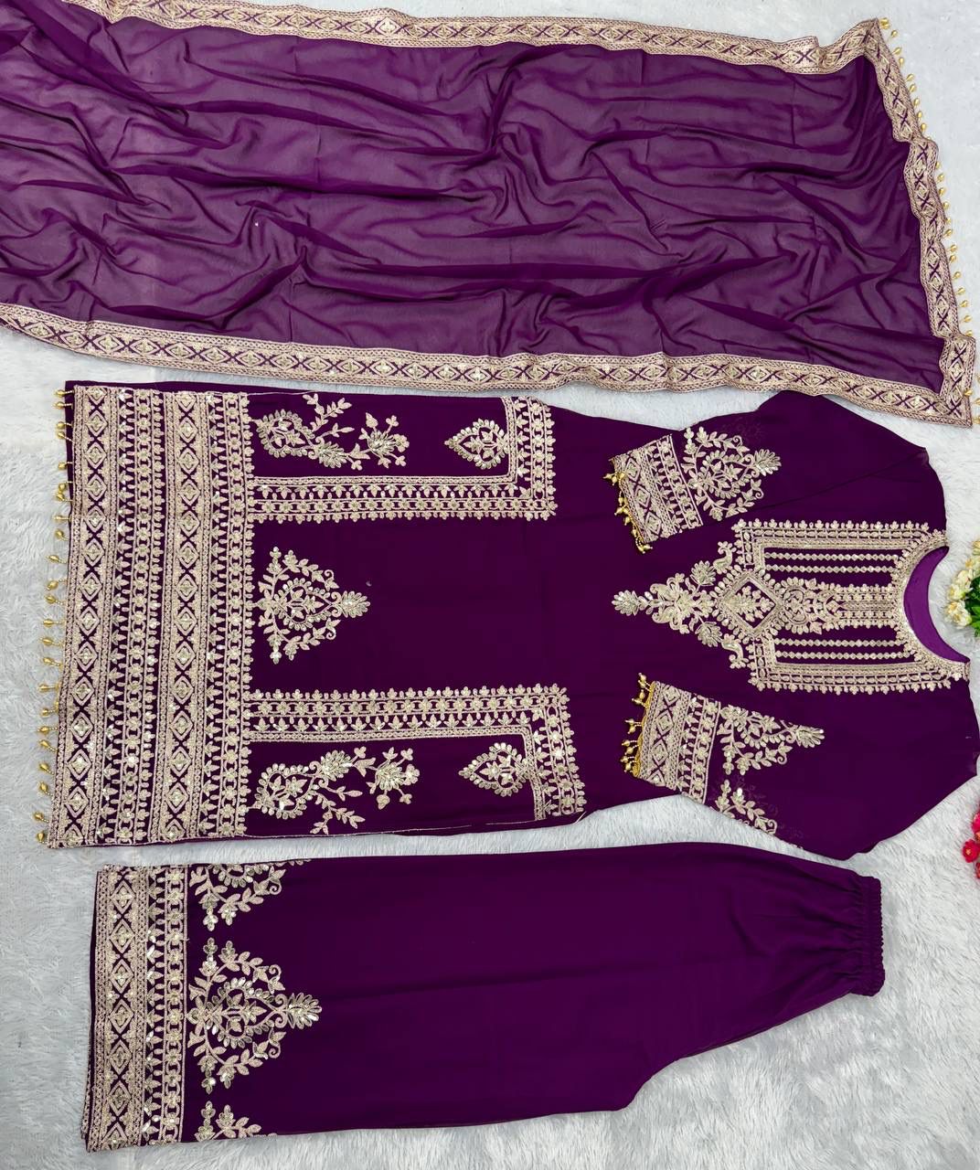 Designer georgette suite