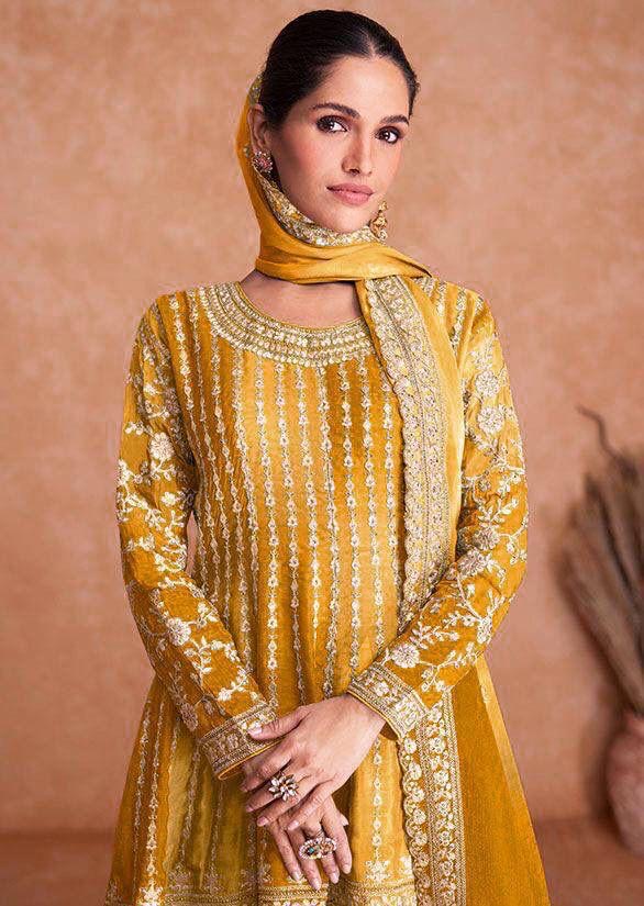 EMBROIDERY SHARARA