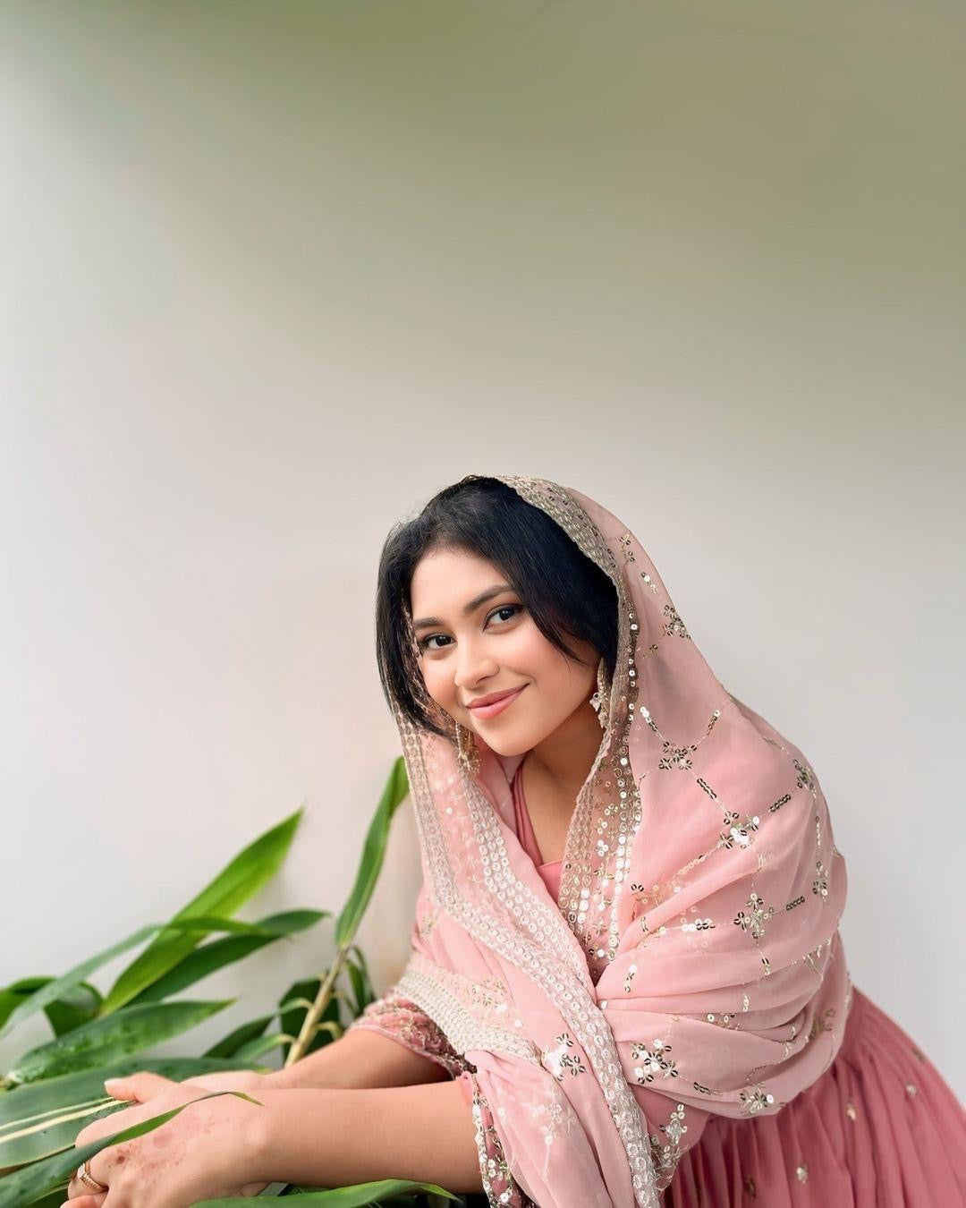 Embroidered sequence party wear