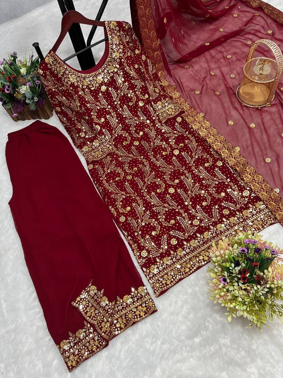 Golden handwork suite