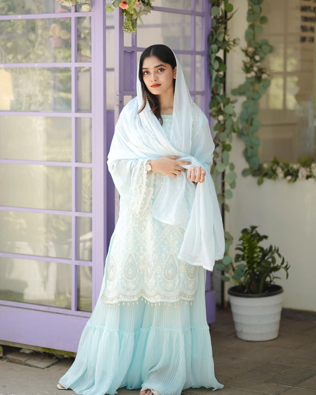 Designer sharara set