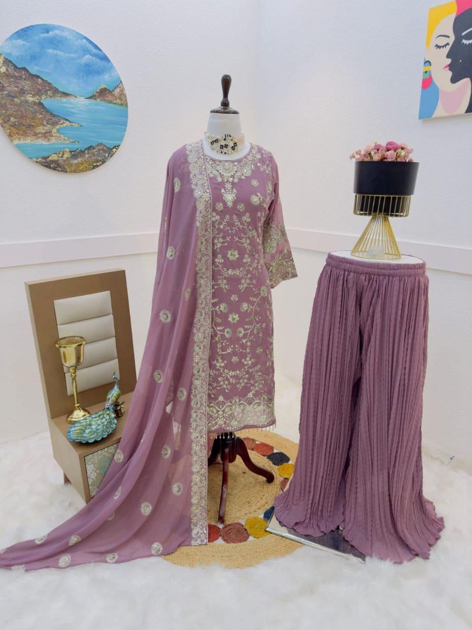 Georgette sharara set