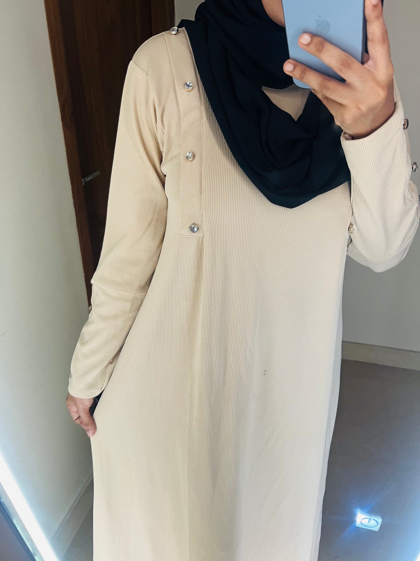 Rib gown