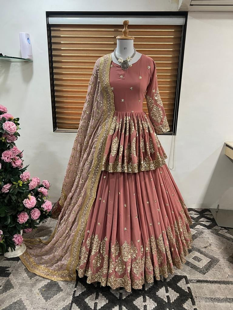 Embroidery lehenga