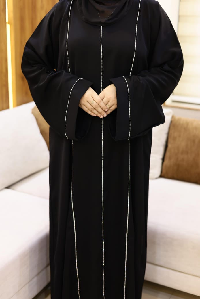 Simple Handwork umra abaya