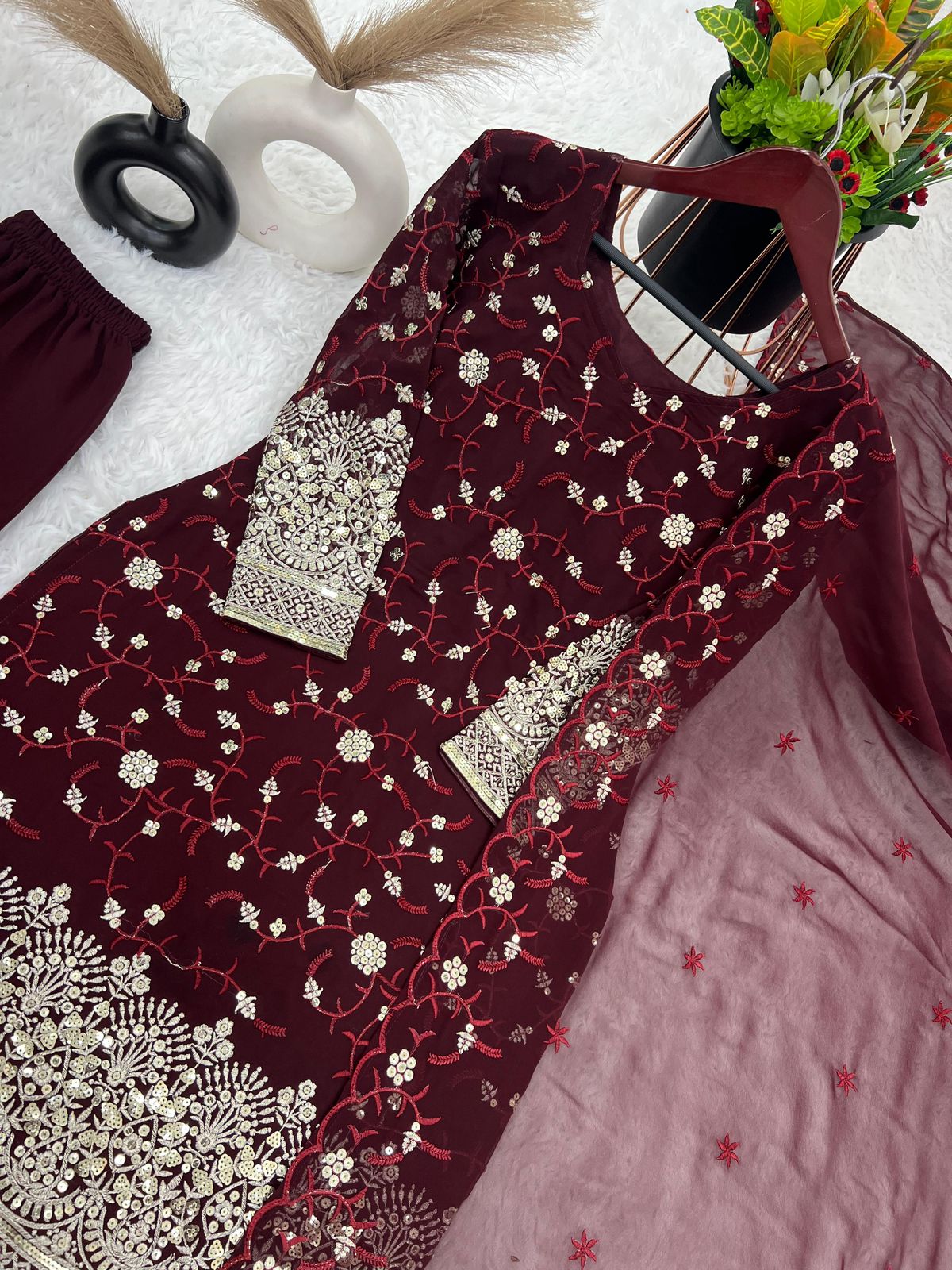Heavy embroidery suite