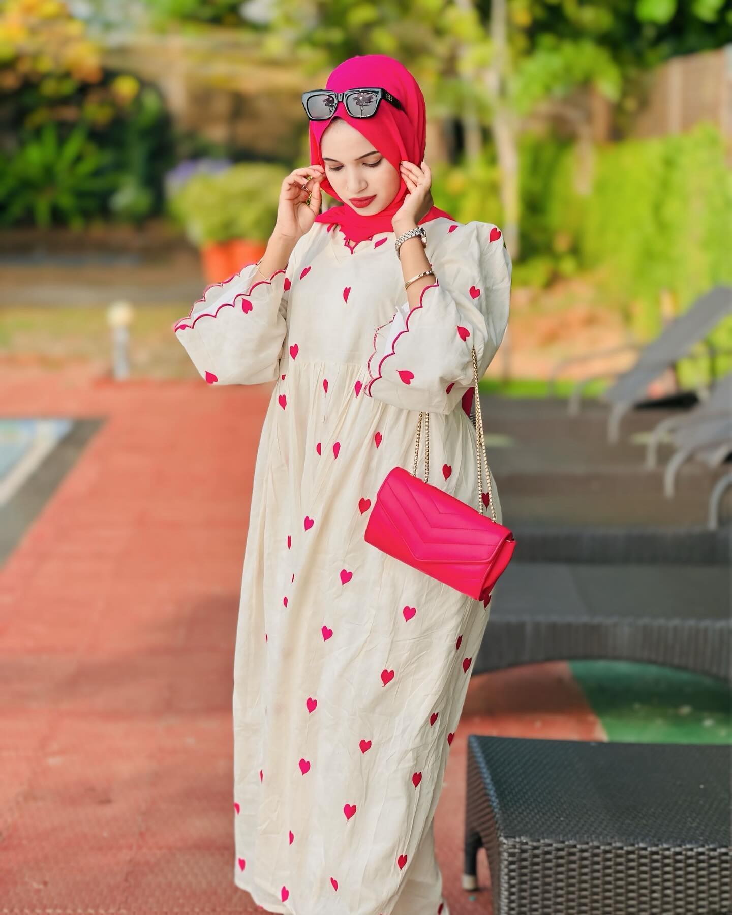 Cora cotton gown