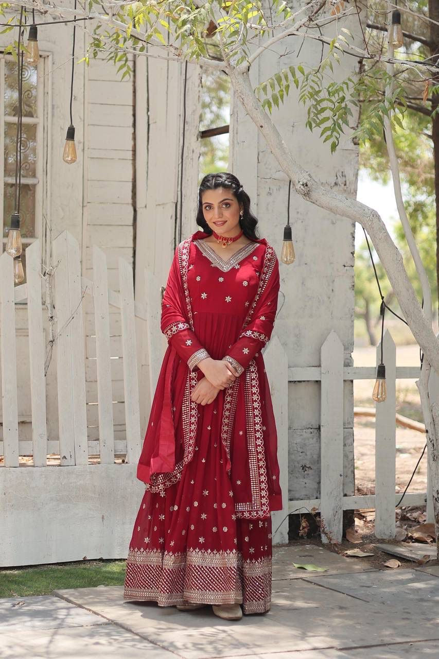 Party wear gown
