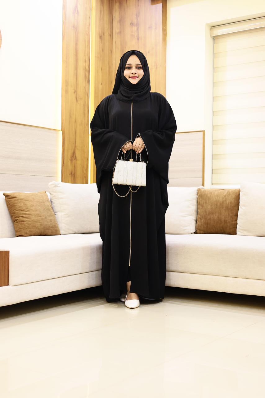 Zipper abaya