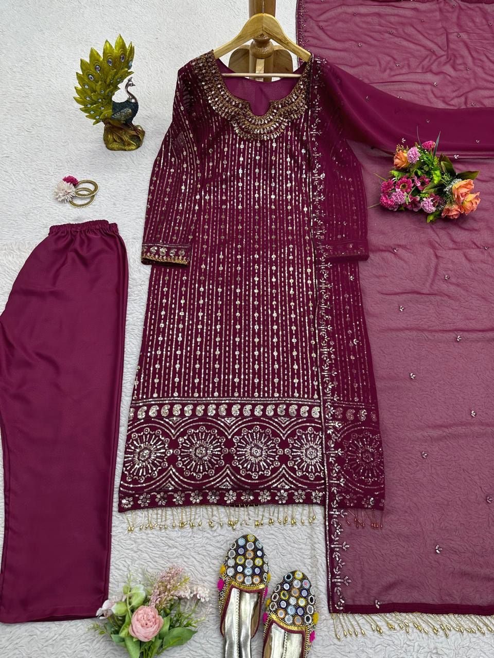 Micro mirror georgette suite
