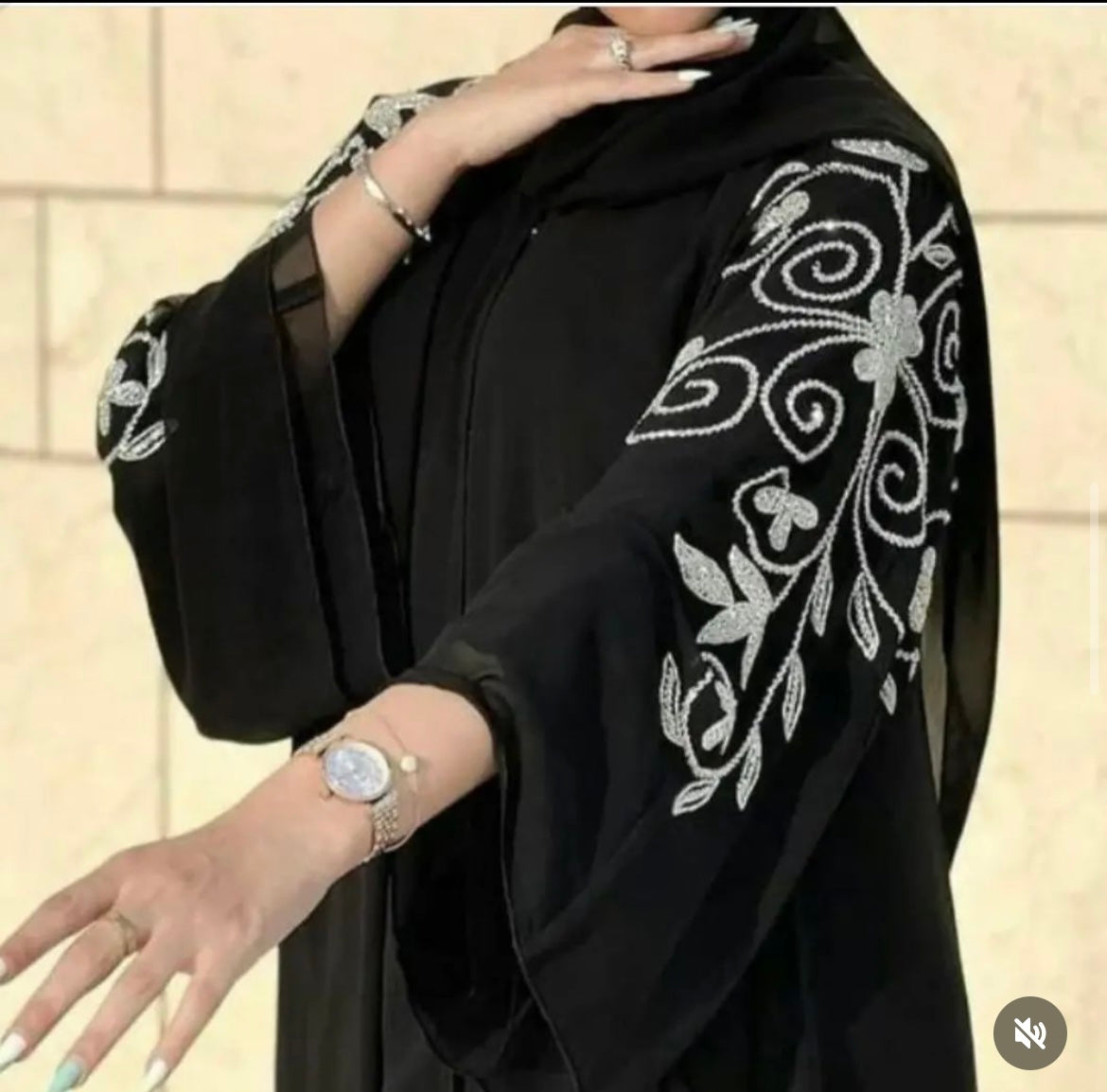 Handwork abaya
