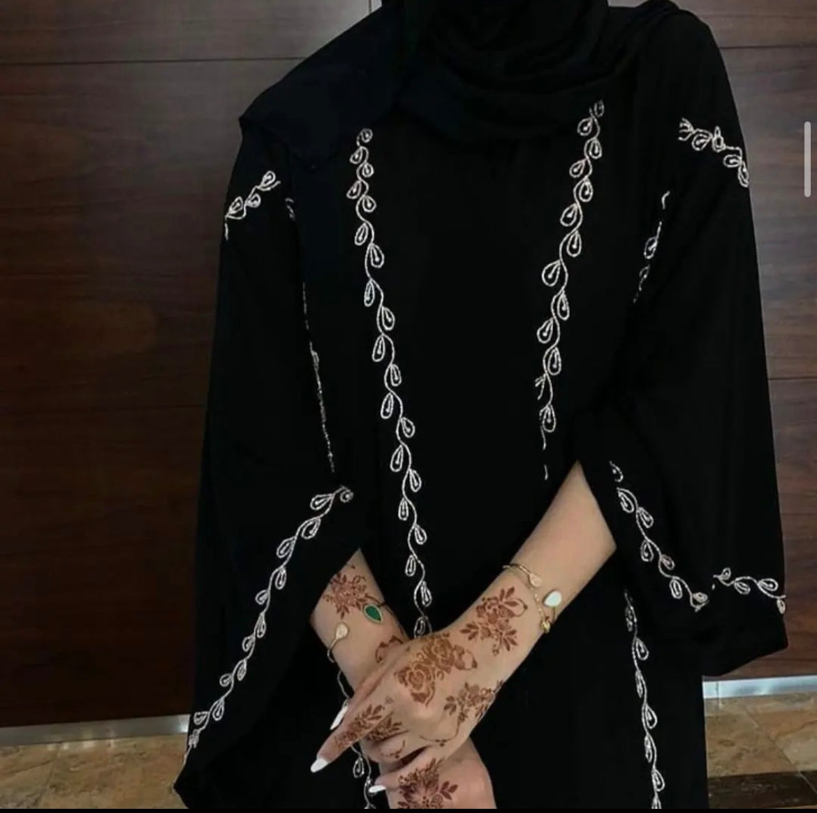 Handwork abaya