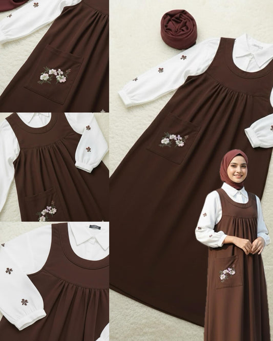 Pinafore and shirt