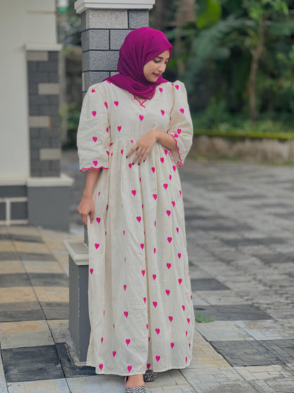 Cora cotton gown