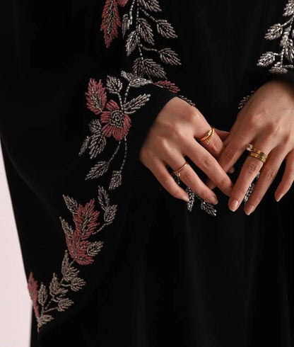 Heavy handwork abaya