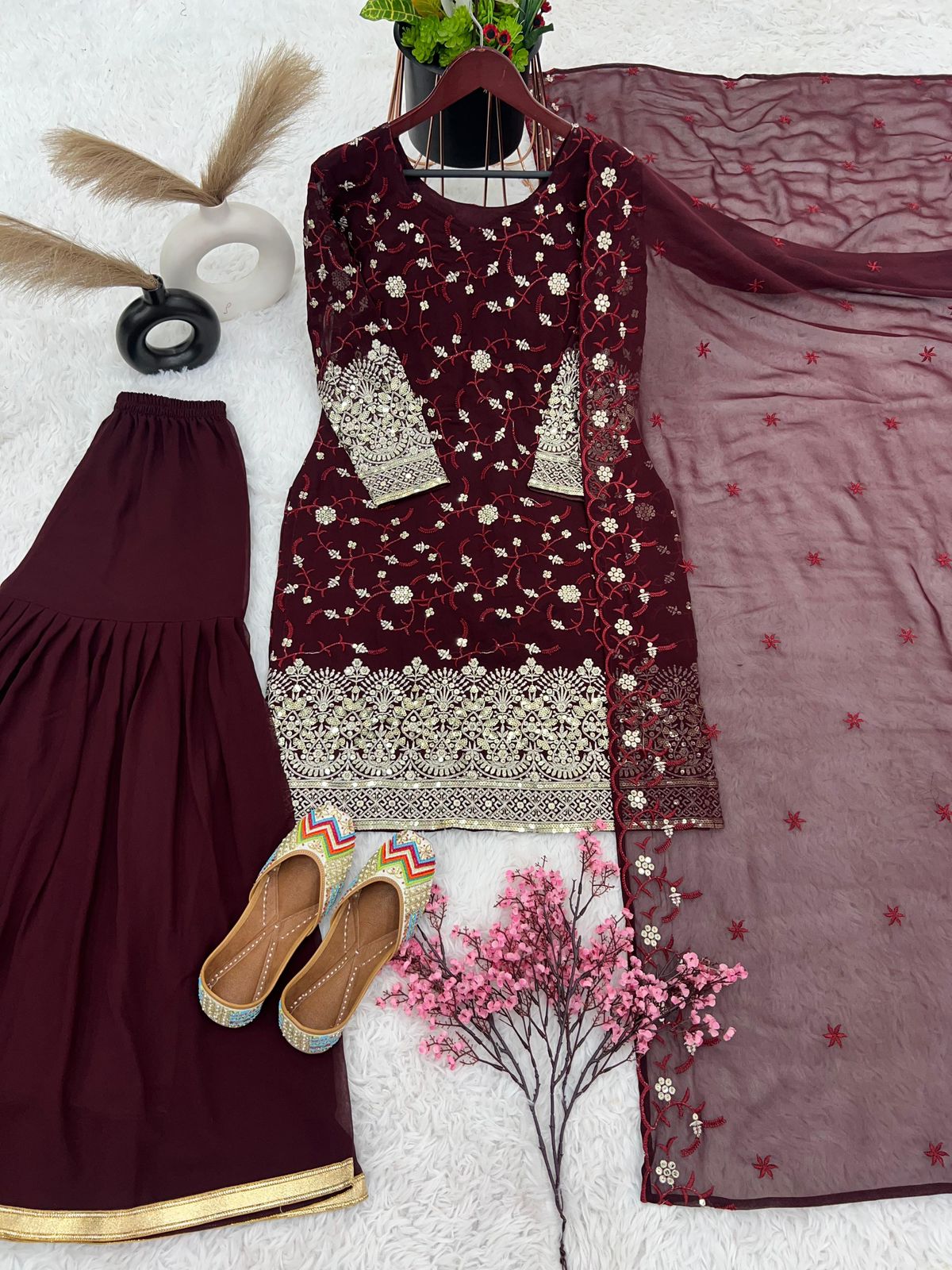 Heavy embroidery suite