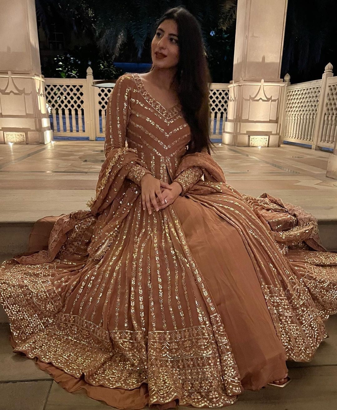 Party wear gown