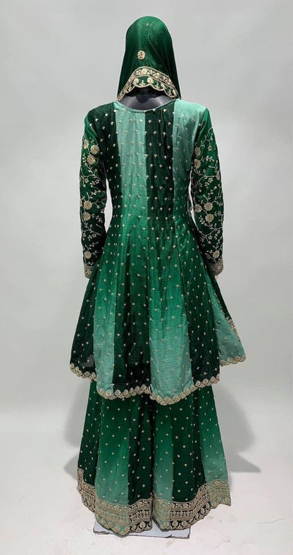 EMBROIDERY SHARARA