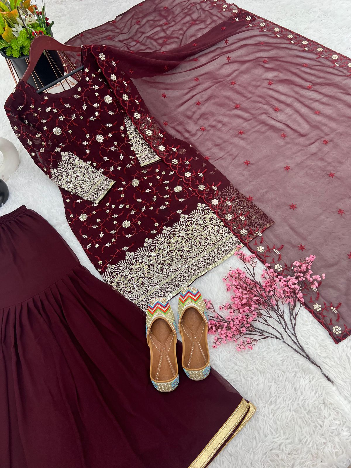 Heavy embroidery suite