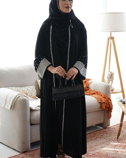 Heavy handwork abaya