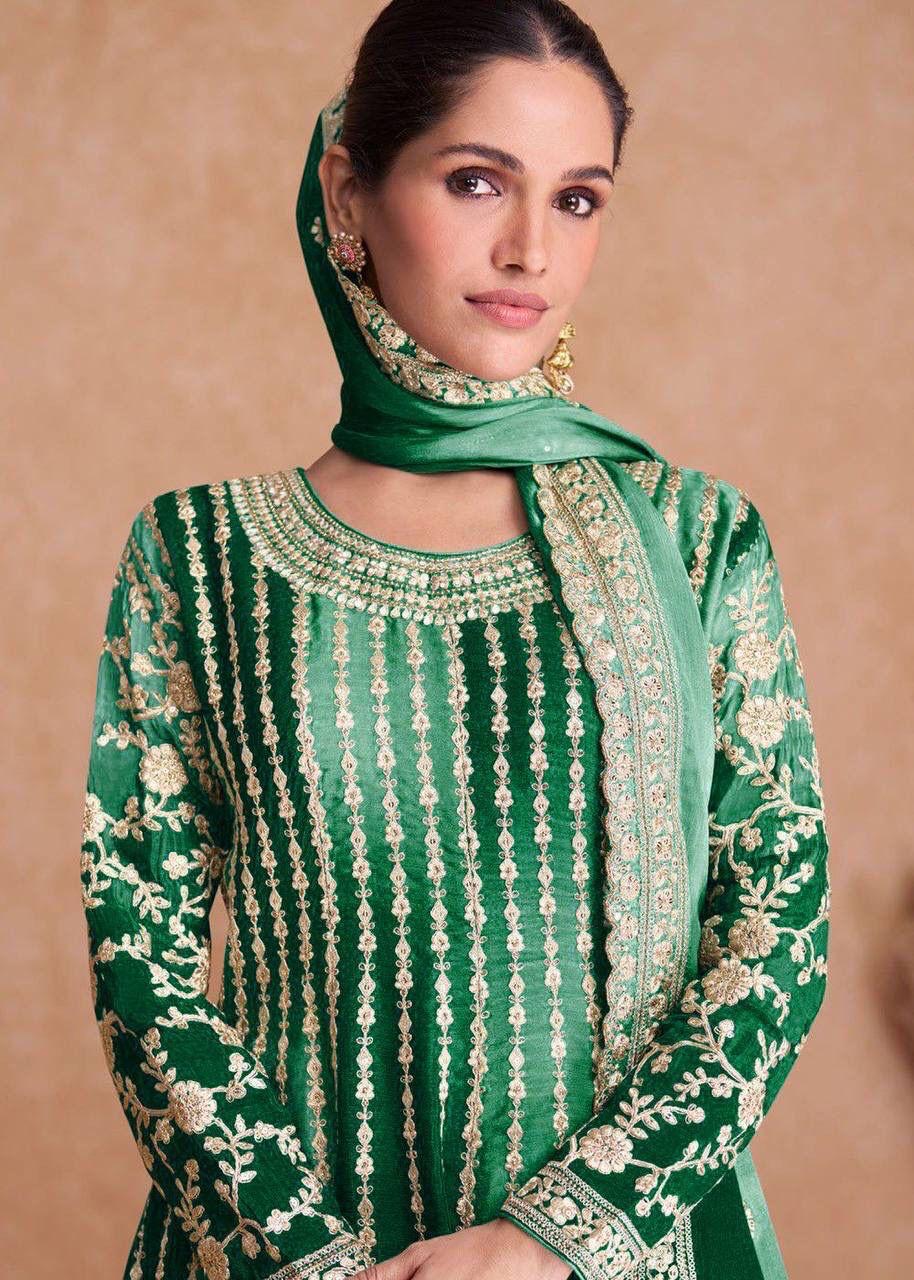 EMBROIDERY SHARARA