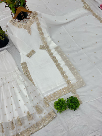 Designer party wear suite