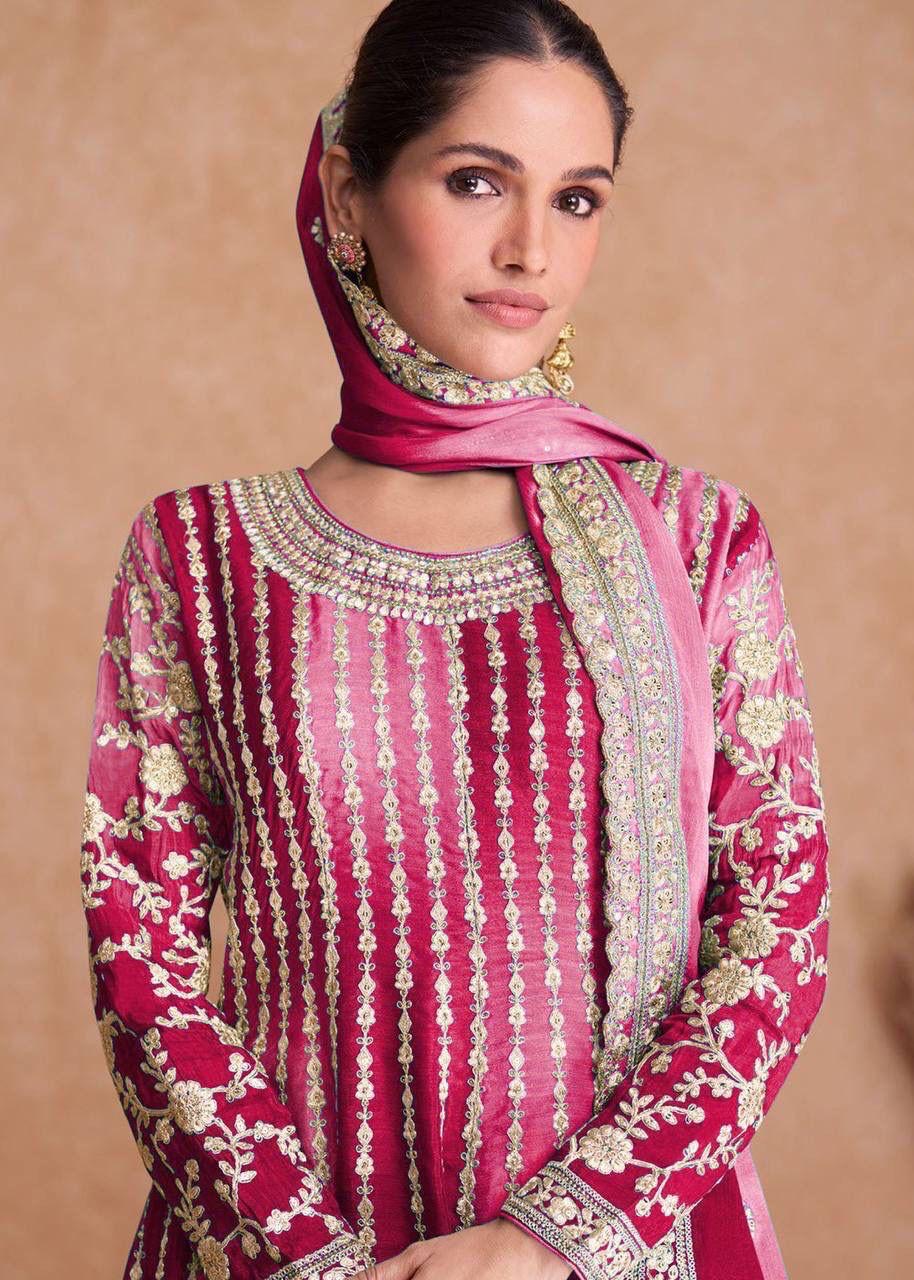 EMBROIDERY SHARARA
