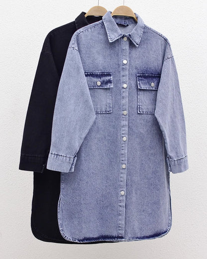 Denim top