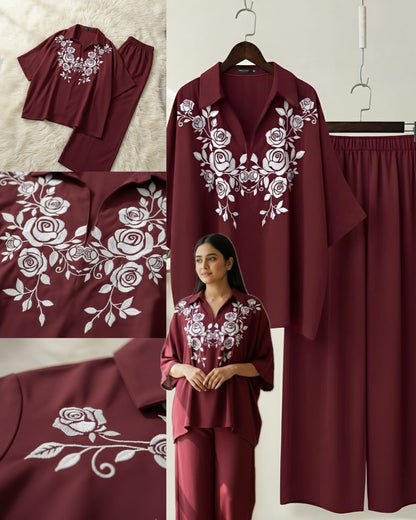 Embroidery co ord set