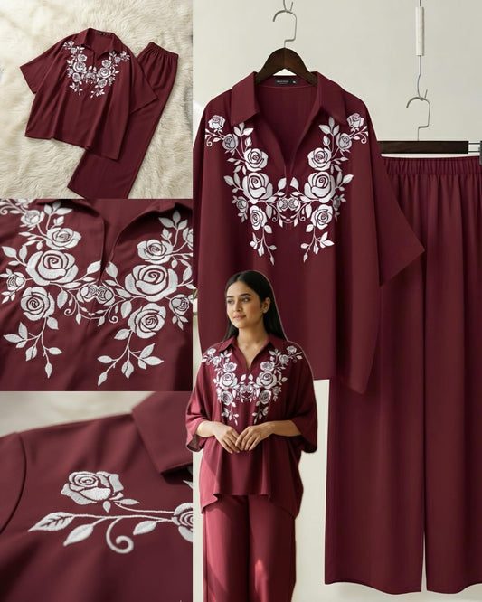 Embroidery co ord set