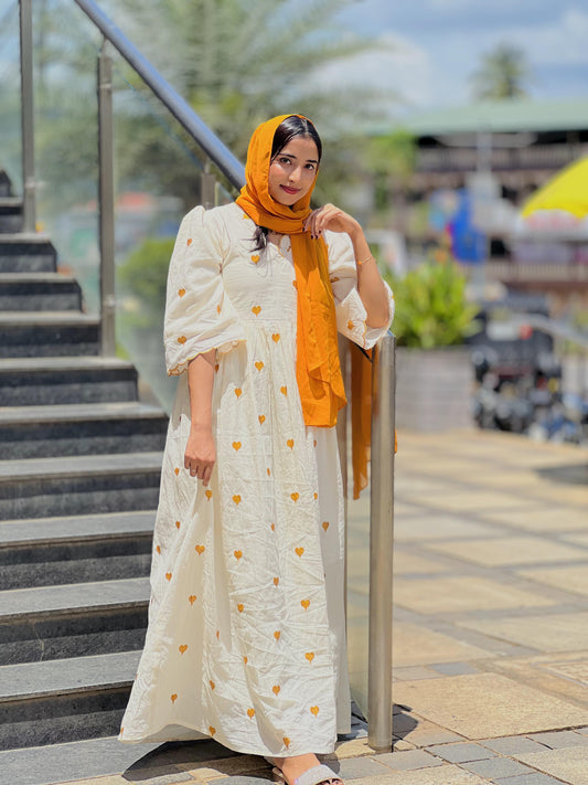 Cora cotton gown