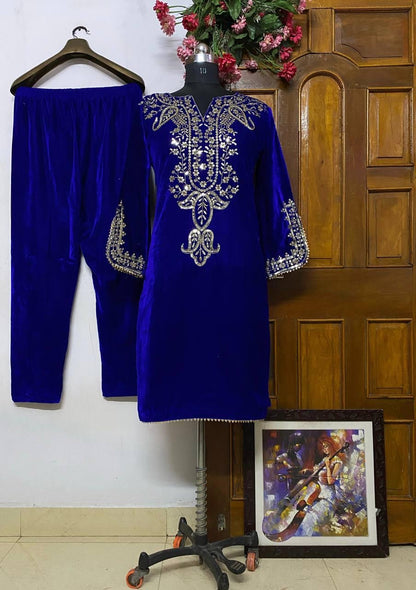 Velvet co ord set