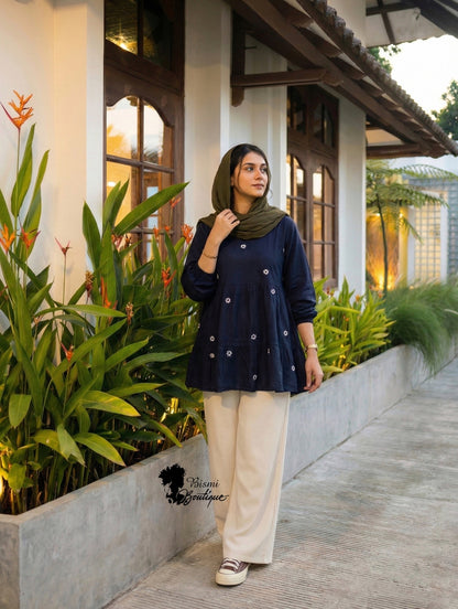 Embroidered co ord set
