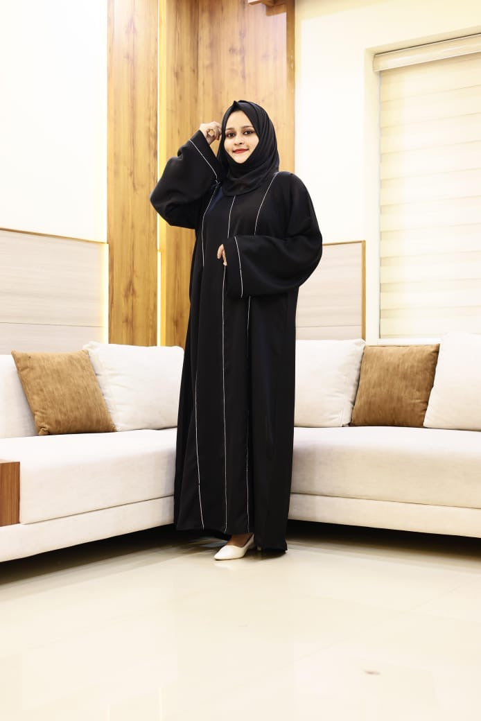 Simple Handwork umra abaya