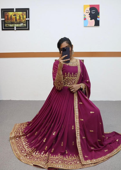 Designer gown