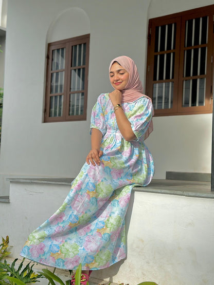 Imported soft cotton gown