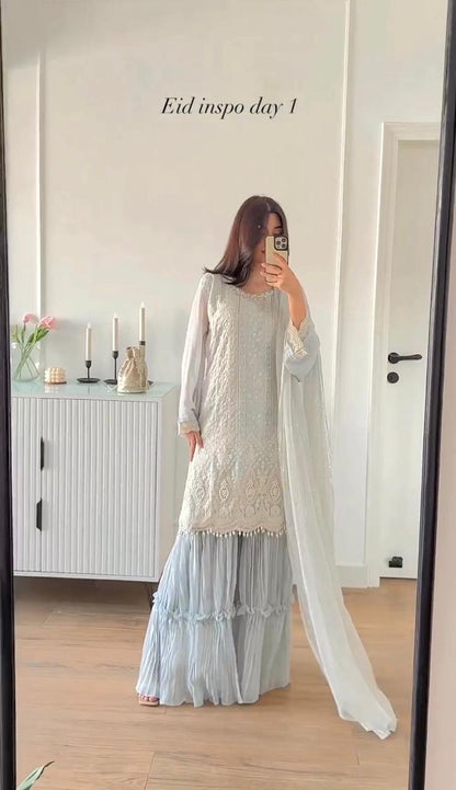 Designer sharara set
